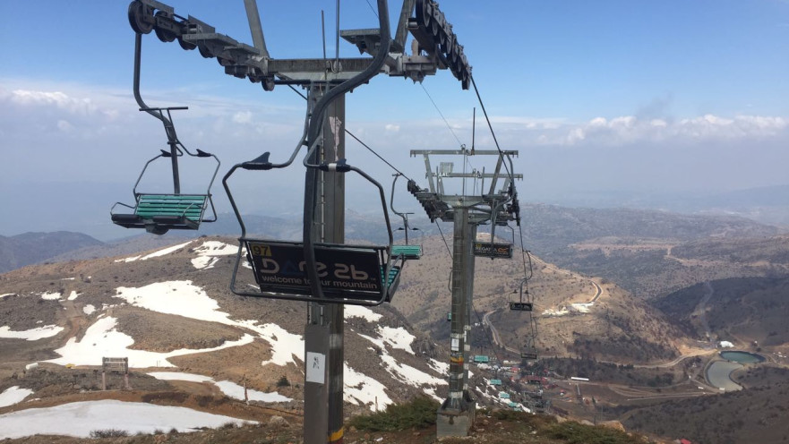 שלג אביבי בחרמון