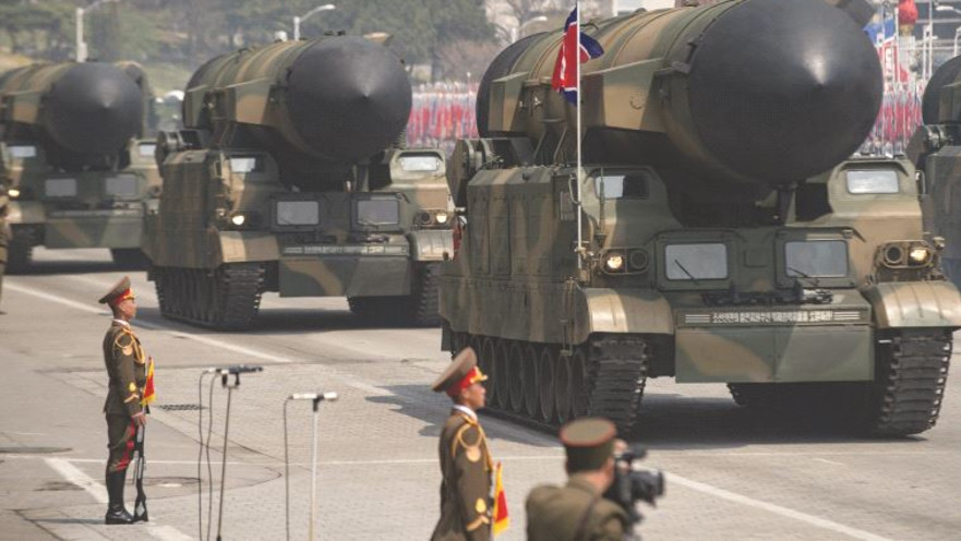 מצעד צבאי בצפון קוריאה