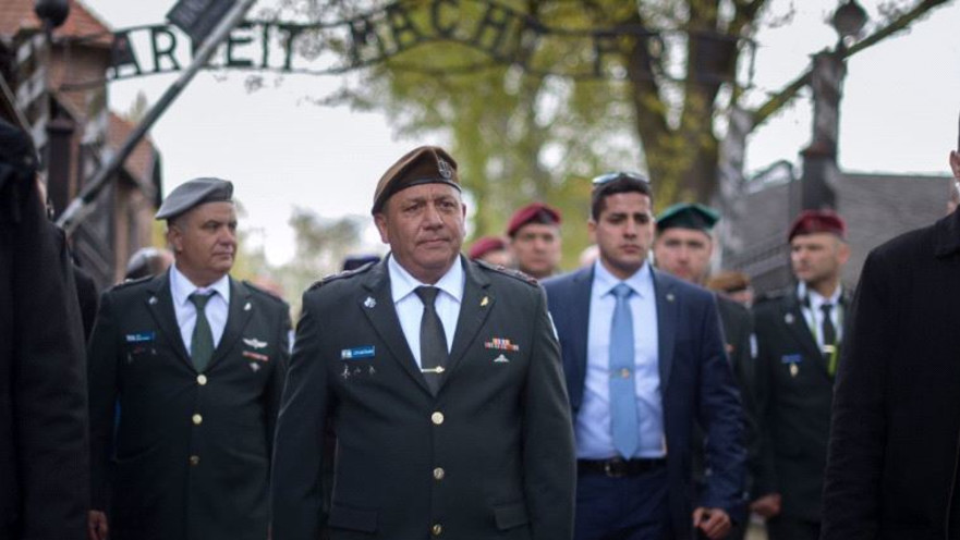 הרמטכ"ל גדי איזנקוט בבירקנאו