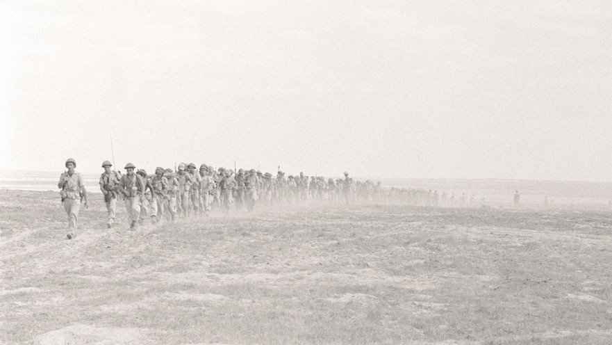 כוח צה"ל ברצועת עזה במהלך מבצע קדש