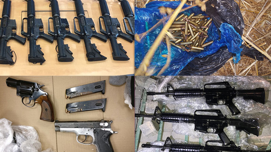 איתור כלי נשק שנגנבו מבסיס שדה תימן