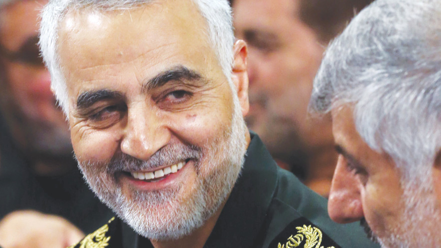 מפקד כוח קודס האיראני קאסם סולימאני