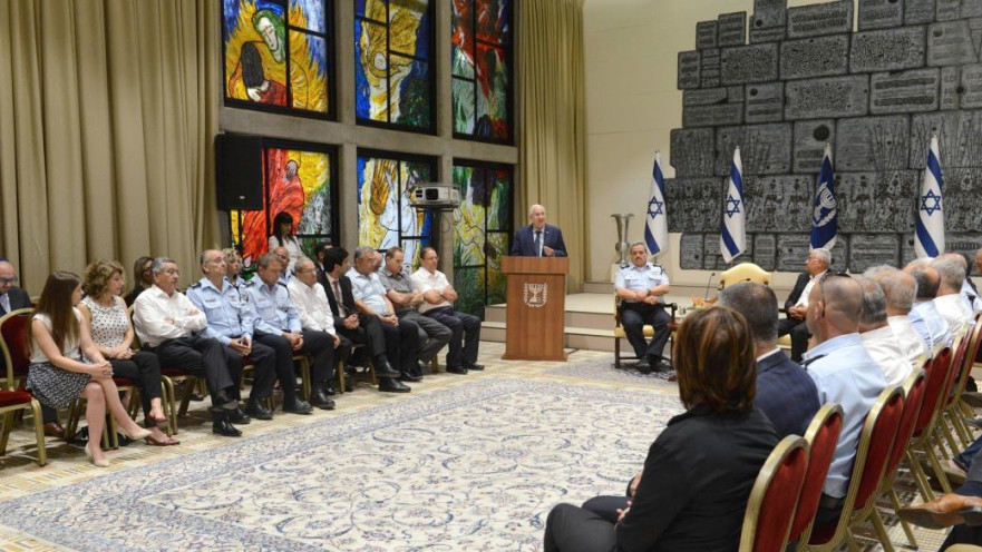 הנשיא, המפכ"ל וראשי הרשויות הערבים