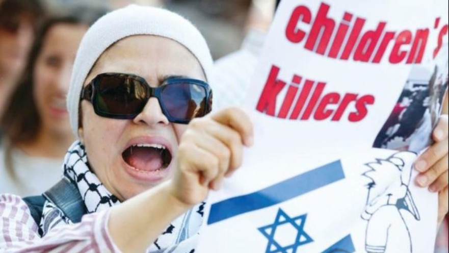 הפגנה אנטי-ישראלית בשבדיה