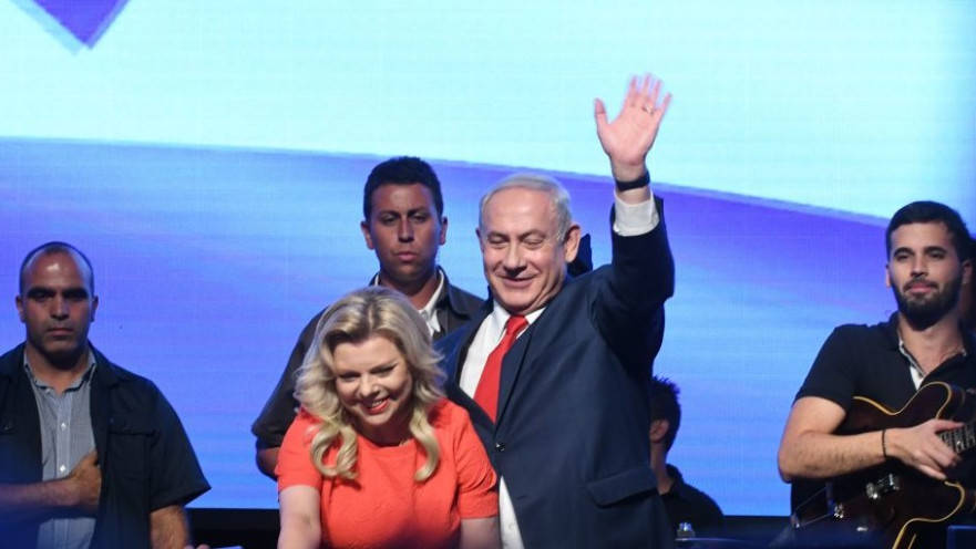 ראש הממשלה נתניהו ורעייתו שרה בכנס הליכוד