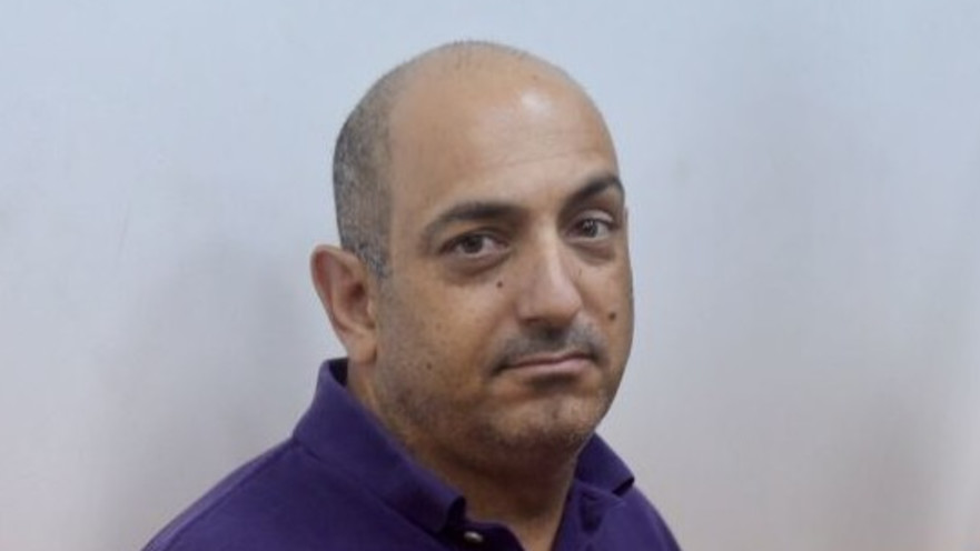 דוד שרן בעת הדיון על הארכת המעצר