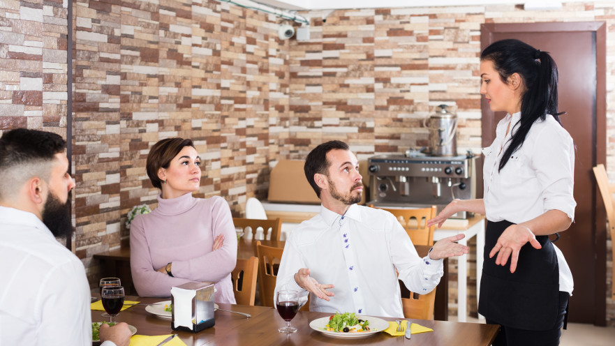 מלצרית, צילום אילוסטרציה