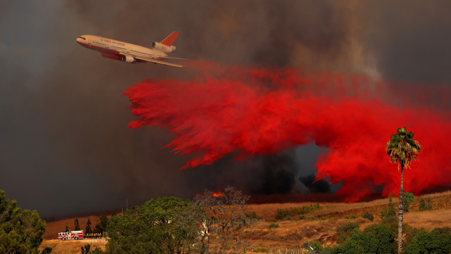 שריפות ענק, קליפורניה