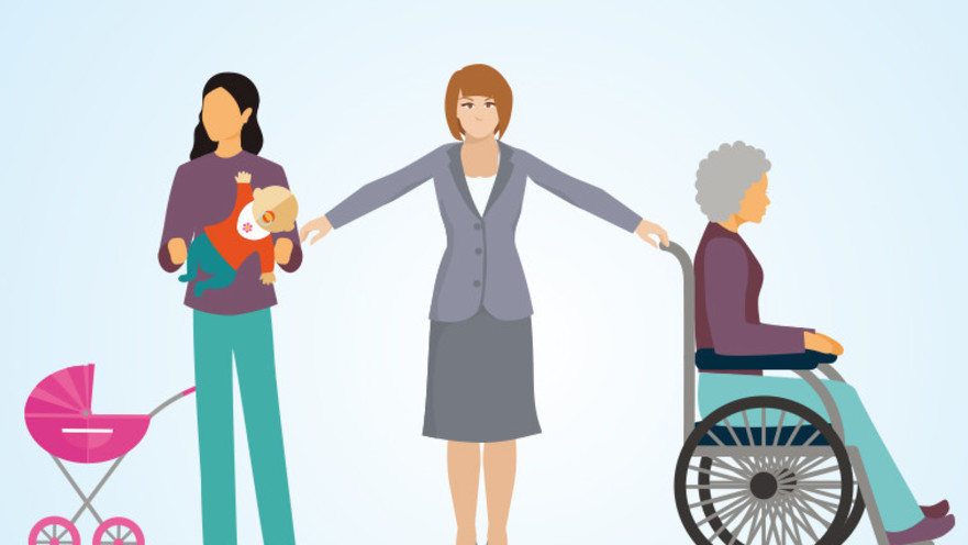 דור הביניים, אילוסטרציה