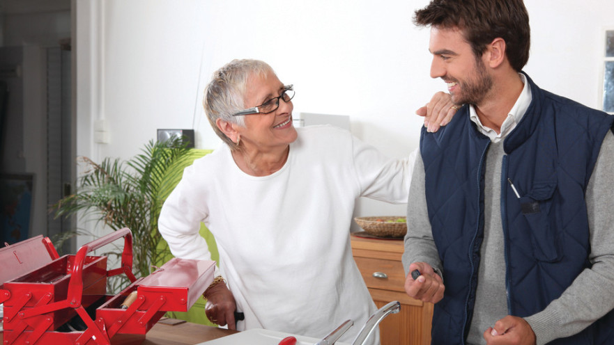 אם ובנה, אילוסטרציה