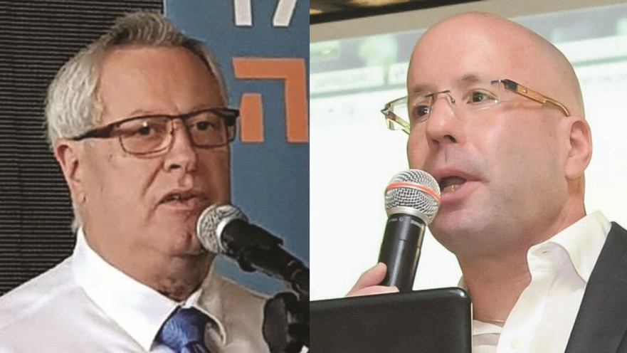 ליאור רוזנפלד (מימין) ואורי צפריר