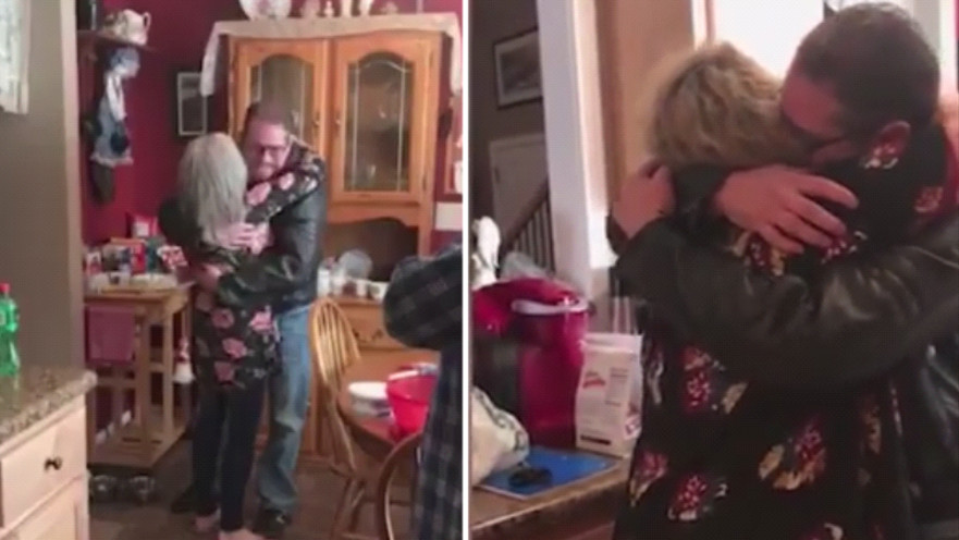 אם ובנה נפגשו לראשונה לאחר מעל 40 שנים