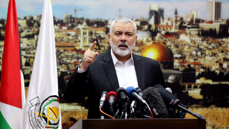 ראש הלשכה המדינית של חמאס איסמעיל הנייה 