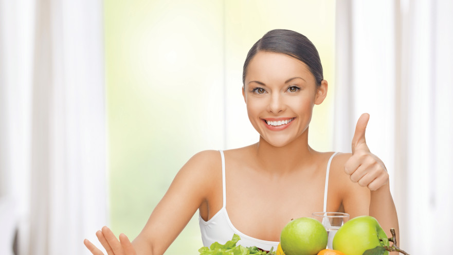 אוכל בריא, אילוסטרציה