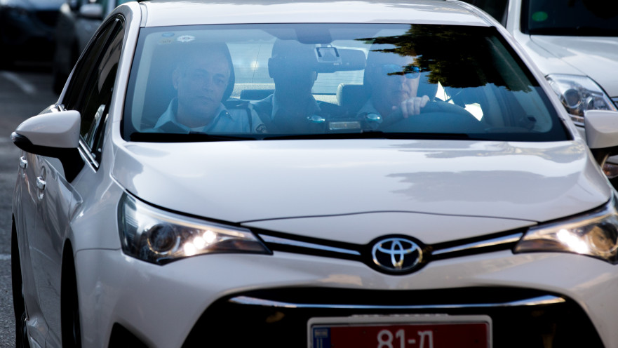 חוקרי המשטרה מגיעים למעון ראש הממשלה