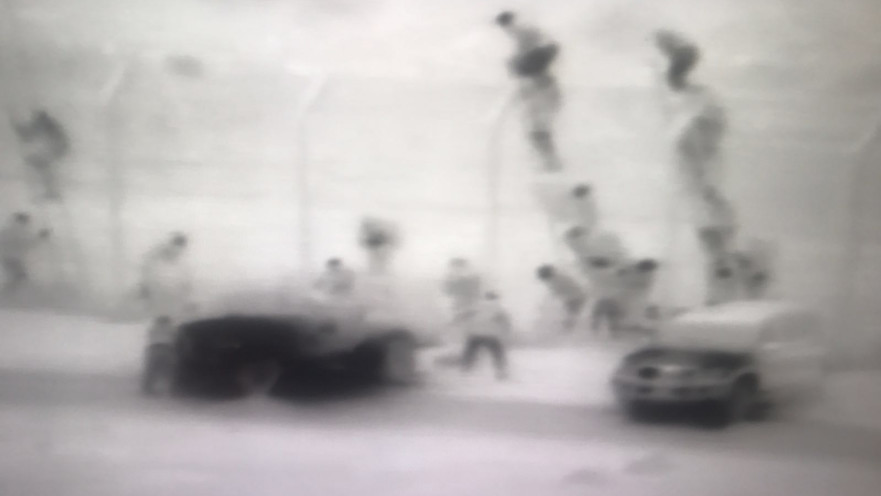 תיעוד ניסיון ההברחה בגבול מצרים