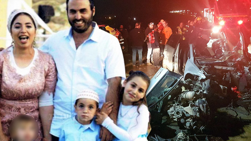 משפחת ליפניק, זירת התאונה הקטלנית בשומרון