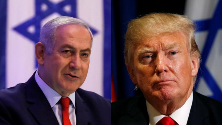 דונלד טראמפ ובנימין נתניהו