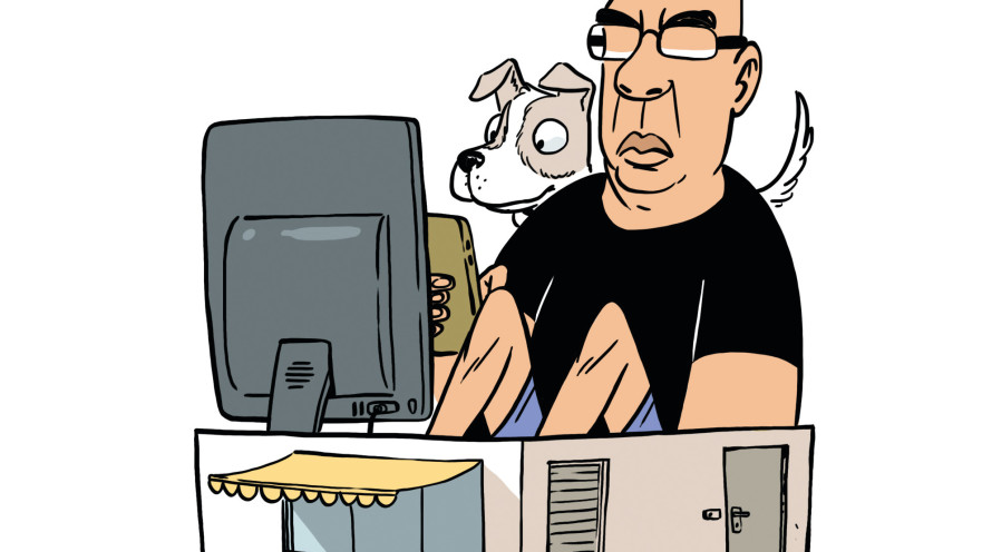 רון קופמן, איור