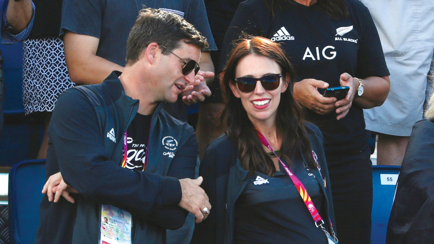 ג'קינדה ארדרן ובעלה 