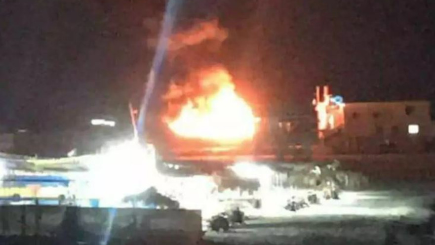 יעד שהותקף ברצועה