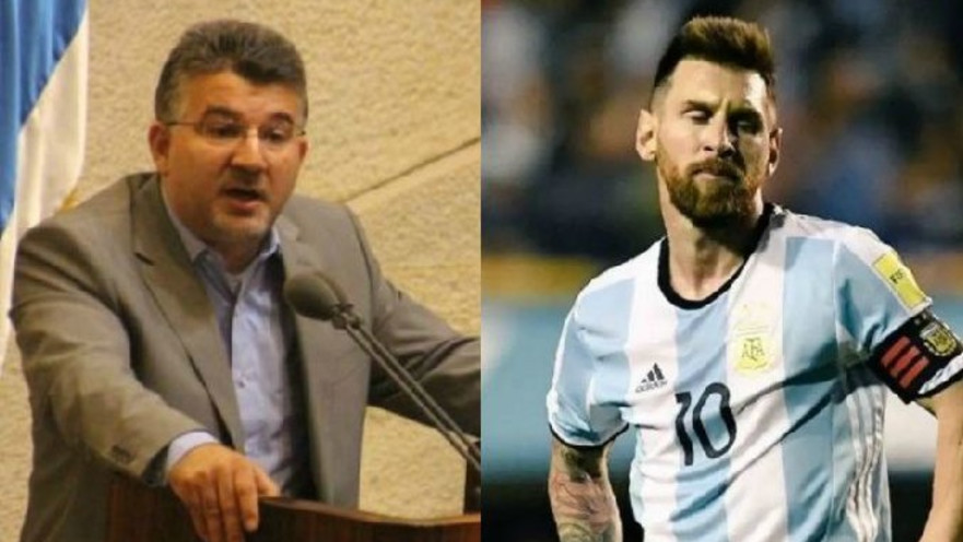 יוסף ג'בארין וליאו מסי