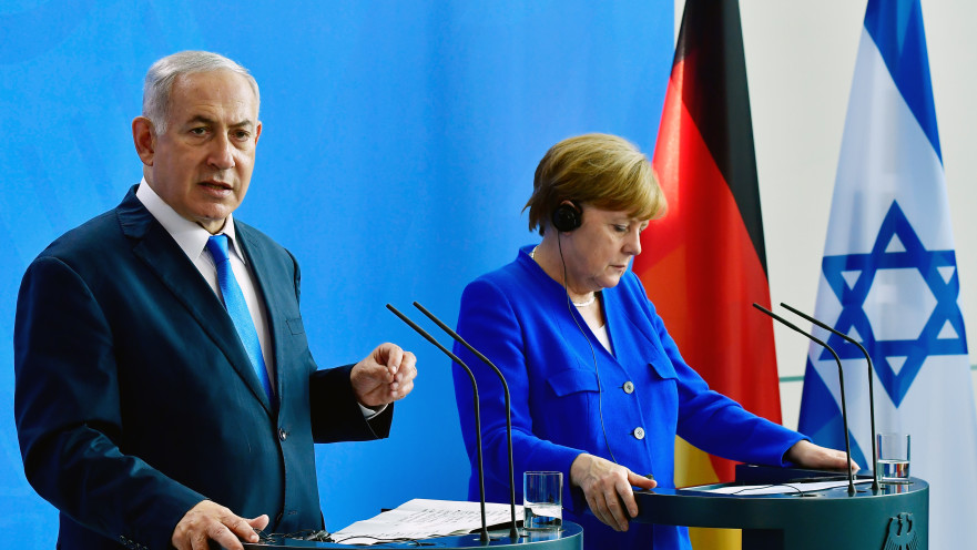 אנגלה מרקל, בנימין נתניהו