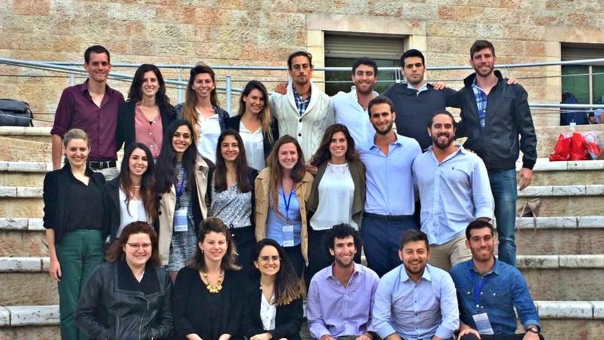 מדריכי ספורט בביקור בישראל