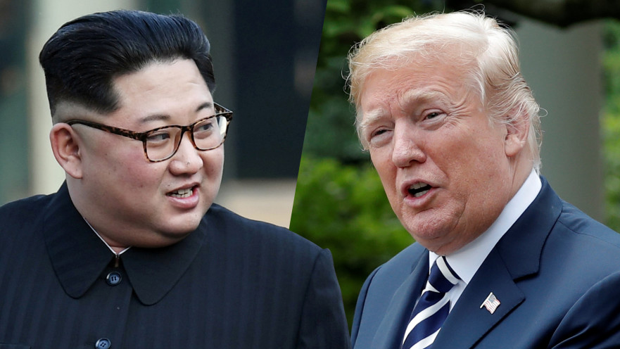 דונלד טראמפ, קים ג'ונג און
