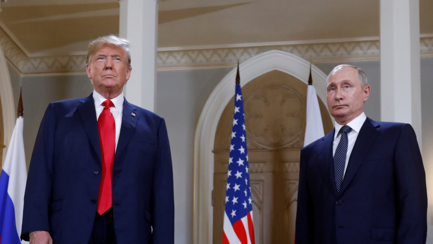 ולדימיר פוטין, דונלד טראמפ
