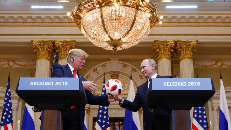 ולדימיר פוטין, דונלד טראמפ