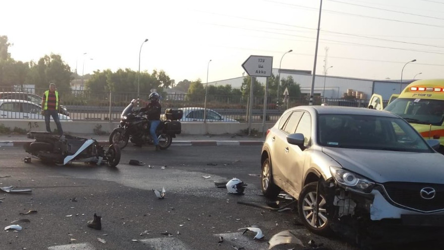 תאונת דרכים בגליל המערבי