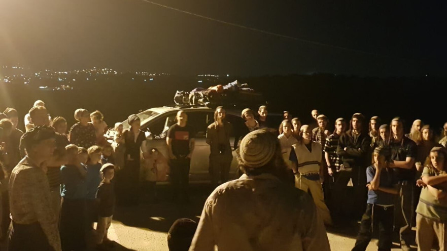 מתנחלים חוזרים לשאנור