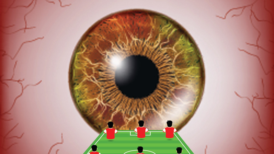 עיוורון צבעים בכדורגל