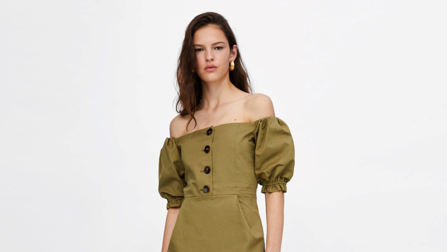 כתפיים חשופות (שמלה של ZARA) 