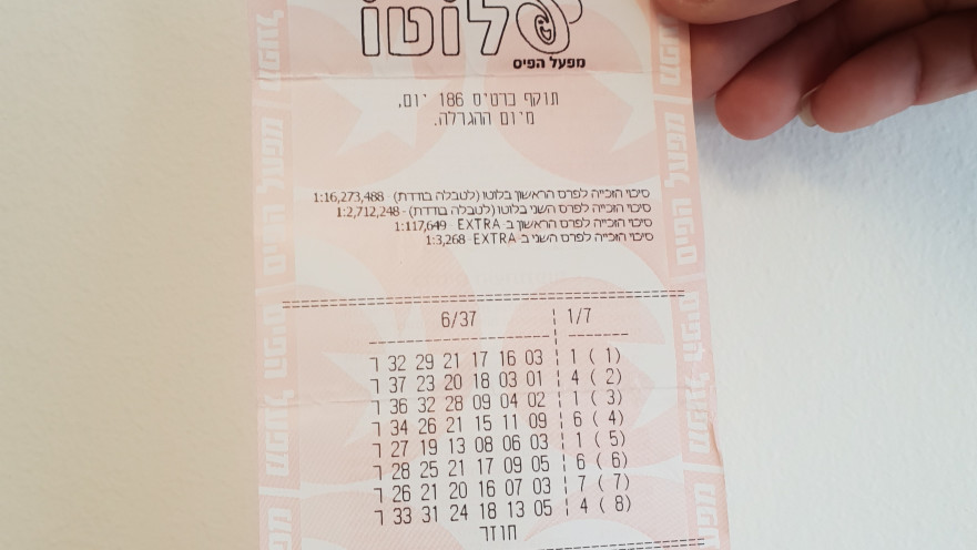 הכרטיס הזוכה בלוטו