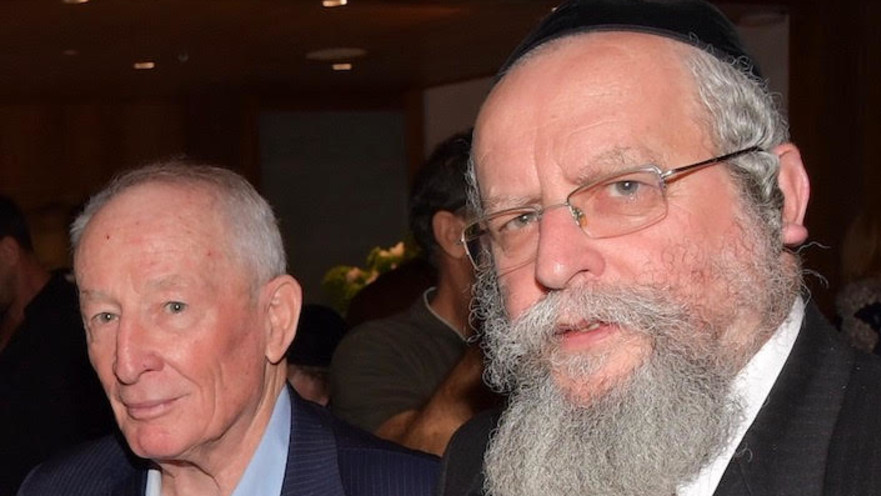 הרב פירר ויהודה וינשטיין