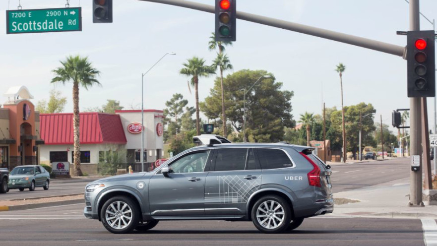 מכונית אוטונומית של אובר