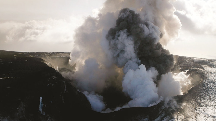 התפרצות הר געש באיסלנד ב-2010