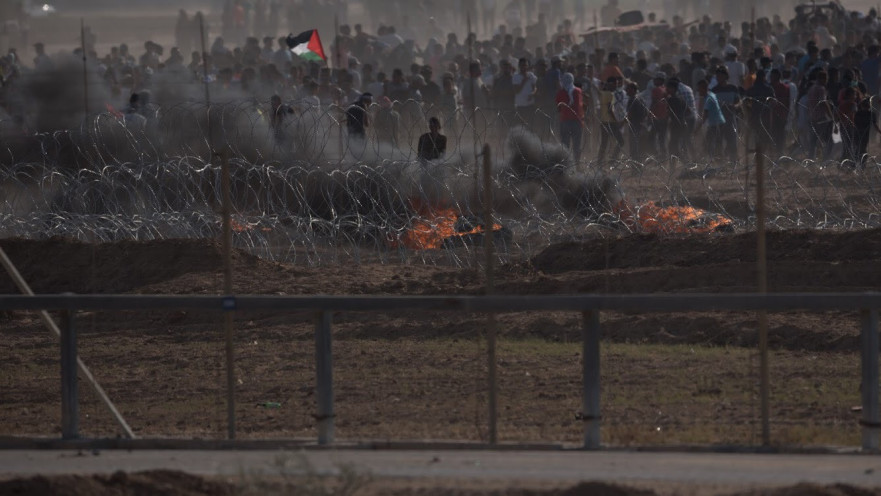 ההתפרעויות בגבול רצועת עזה