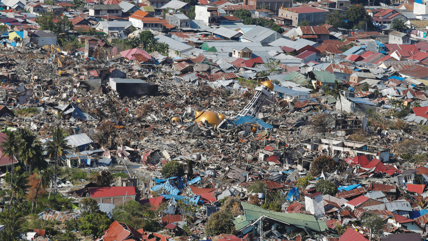 ההרס באינדונזיה