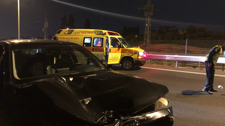 תאונת דרכים בכביש 4