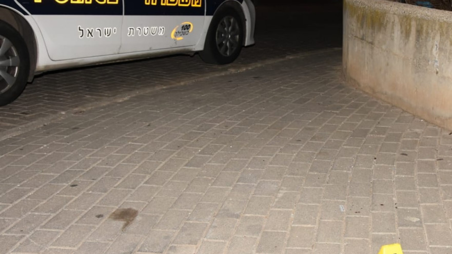 זירת הדקירה בטבריה