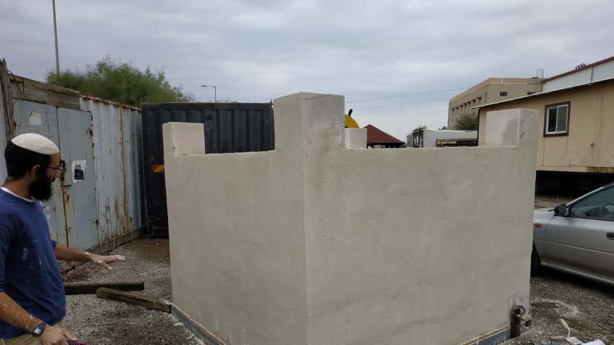 המזבח שנבנה