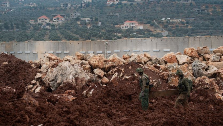 עבודת לוחמי צה"ל במבצע "מגן צפוני"