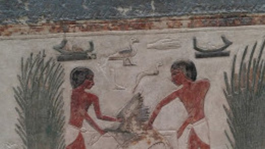 קטע מקבר מצרי, אי המוזאונים, ברלין 