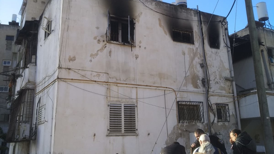 שריפה בבת ים