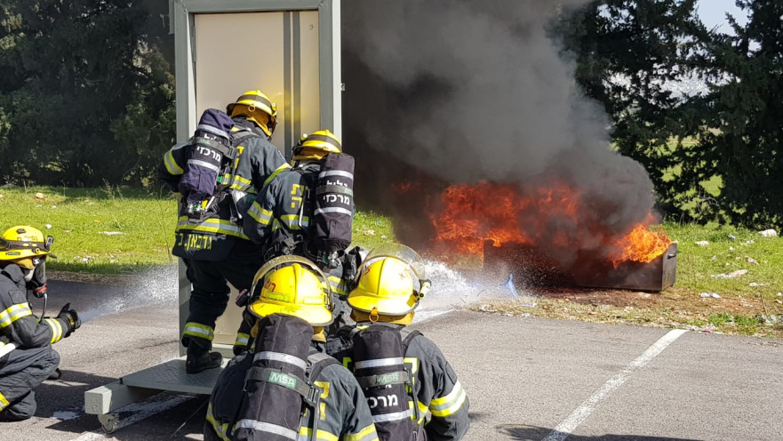 שריפה, מכבי אש אילוסטרציה 