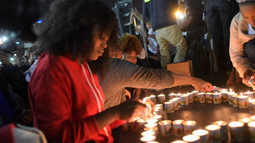 הפגנת יוצאי אתיופיה בכיכר רבין