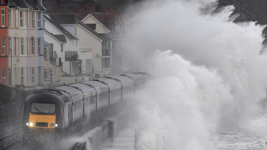 סערה באנגליה